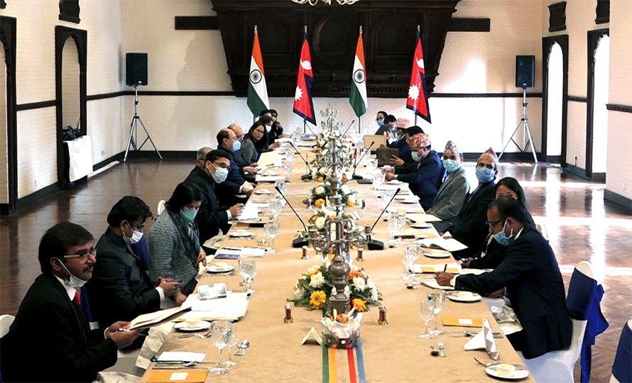 नेपाल–भारत परराष्ट्र सचिवस्तरीय बैठक शुरु
