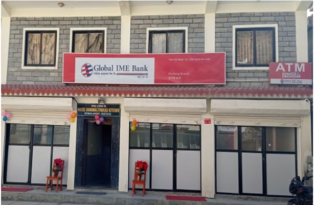 ग्लोबल आइएमई बैंकको नयाँ शाखा  मुस्ताङकाे घरपझोङमा, ७३ जिल्लामा पुग्यो बैंकको सेवा