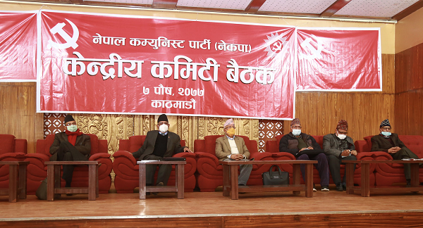 माधव नेपाललाई पार्टी अध्यक्ष बनाउने प्रस्ताव दाहाल-नेपाल समूहको केन्द्रीय कमिटीबाट पारित