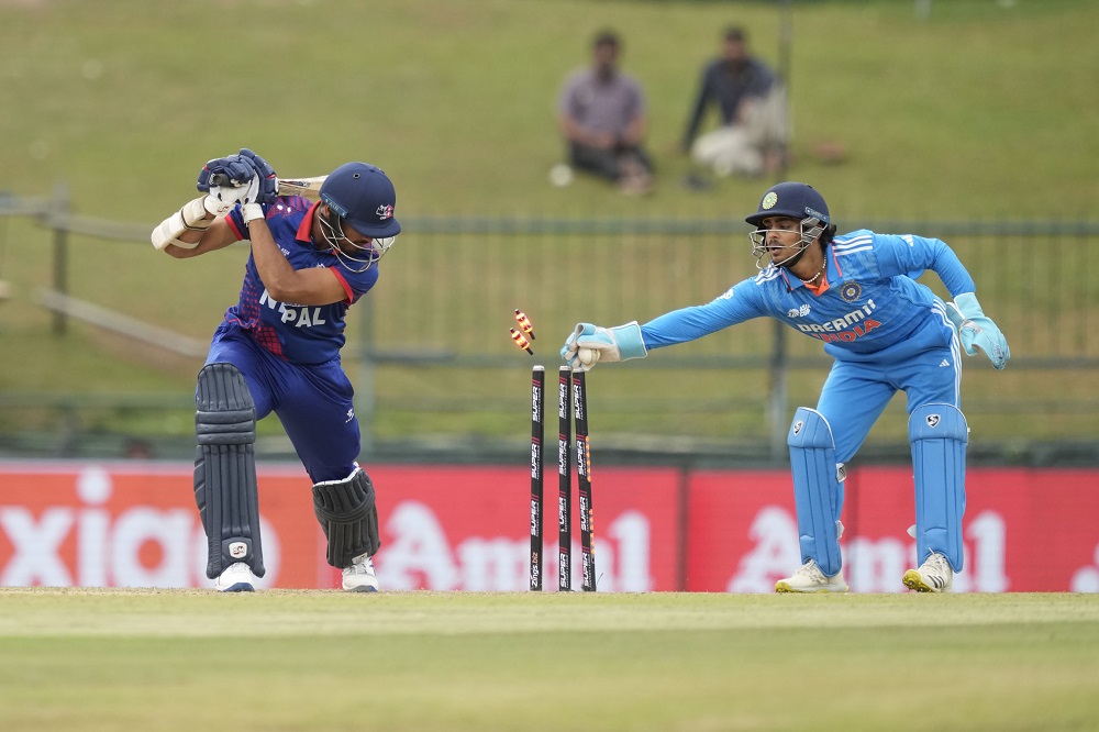 एसिया कप क्रिकेट : भारतलाई २३ ओभरमा १४५ रनको लक्ष्य